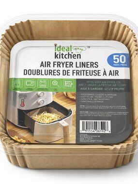 Air Fryer Liners 50 Pack Nonstick Disposable BPA Free